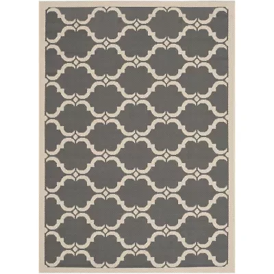 Safavieh Courtyard Collection Jobeth Geometric Indoor/Outdoor Area Rug