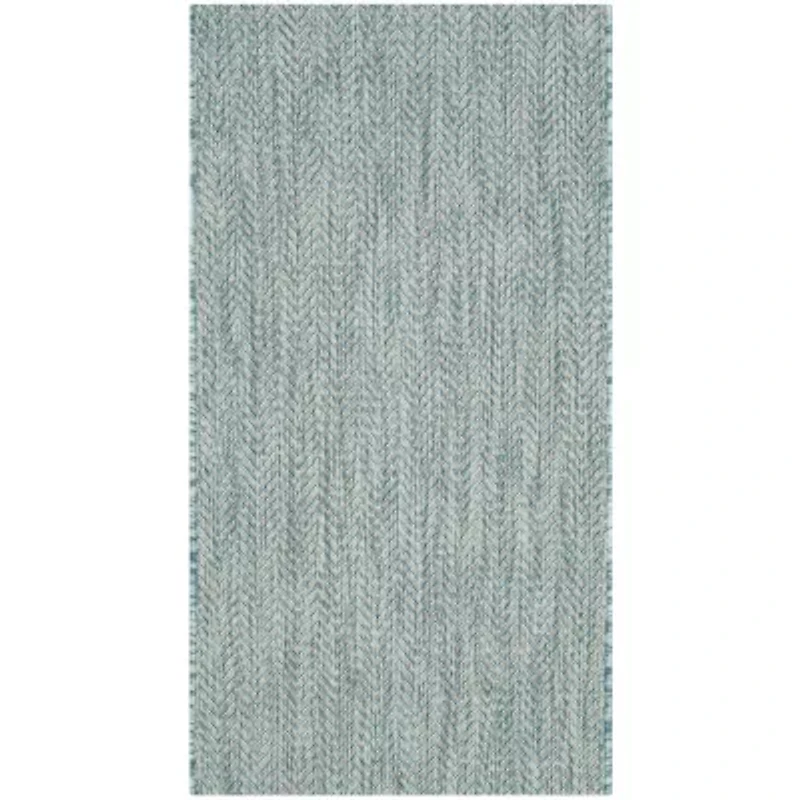 Safavieh Courtyard Collection Katelyn Geometric Indoor/Outdoor Area Rug