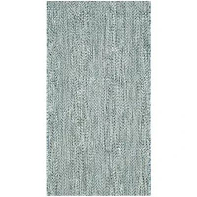 Safavieh Courtyard Collection Katelyn Geometric Indoor/Outdoor Area Rug