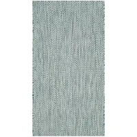 Safavieh Courtyard Collection Katelyn Geometric Indoor/Outdoor Area Rug