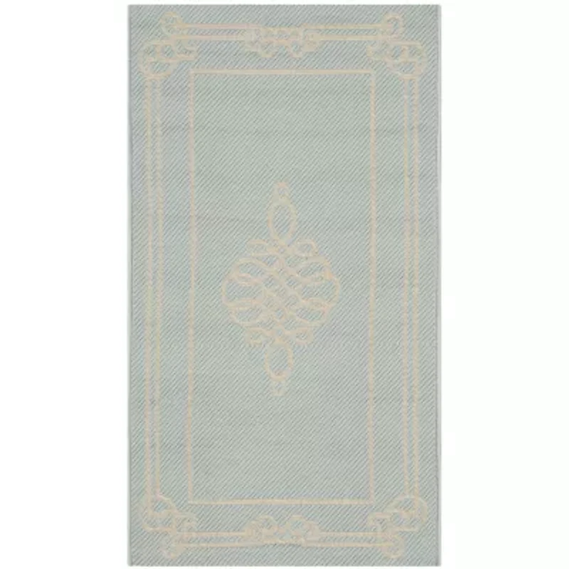 Safavieh Courtyard Collection Keane Oriental Indoor/Outdoor Area Rug