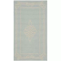 Safavieh Courtyard Collection Keane Oriental Indoor/Outdoor Area Rug