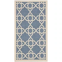 Safavieh Courtyard Collection Nicol Geometric Indoor/Outdoor Area Rug