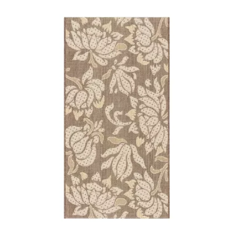 Safavieh Courtyard Collection Todor Indoor/Outdoor Area Rug