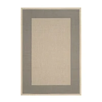 Safavieh Courtyard Collection Trina Bordered Indoor/Outdoor Area Rug