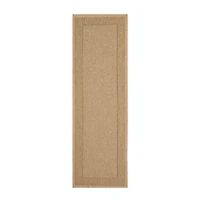 Safavieh Courtyard Collection Trina Bordered Indoor/Outdoor Runner Rug