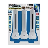 Bell + Howell Power Table Lamp with Ultra High Performance LED Lamp - 3 Pack