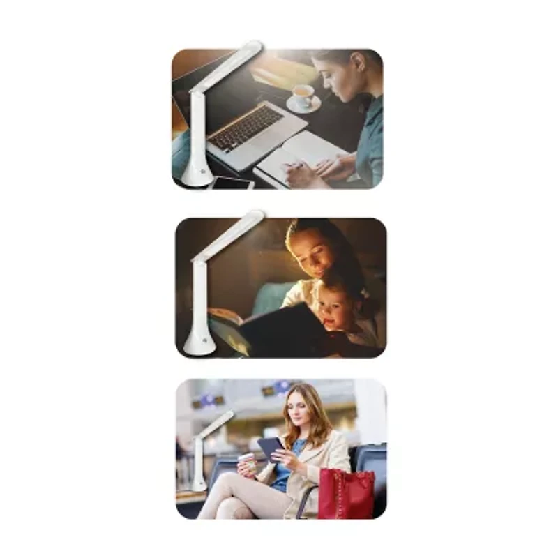 Bell + Howell Power Table Lamp with Ultra High Performance LED Lamp - 3 Pack