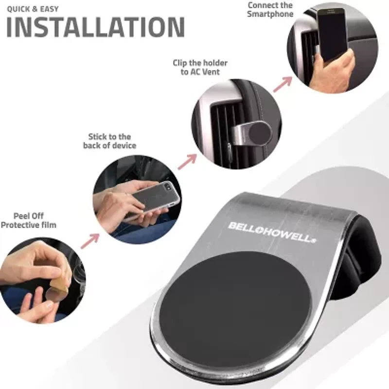 Bell + Howell Clever Grip Pro Portable Phone Mount