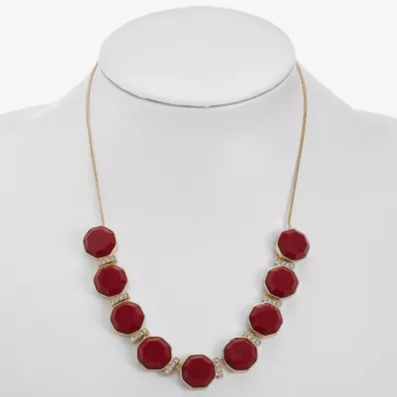 Liz Claiborne Womens 17 Inch Collar Necklace