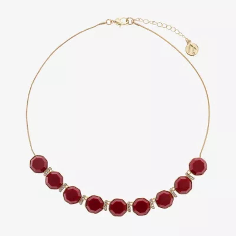Liz Claiborne Womens 17 Inch Collar Necklace