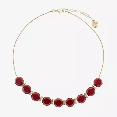 Liz Claiborne Womens 17 Inch Collar Necklace