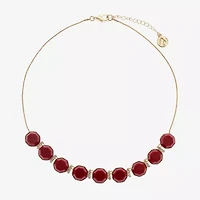 Liz Claiborne Womens 17 Inch Collar Necklace
