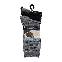 Cuddl Duds Midweight Womens 3 Pair Crew Socks