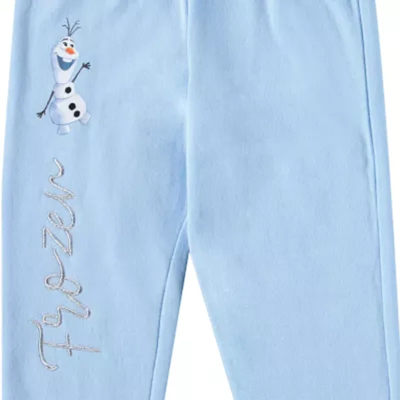 Disney Collection Little & Big Kid Girls 2-pc. Frozen Pant Set