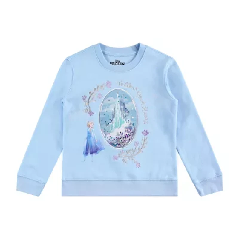 Disney Collection Little & Big Kid Girls 2-pc. Frozen Pant Set