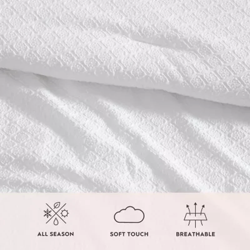 Laura Ashley Margaret Midweight Comforter Set