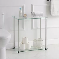 Classic Glass Glass End Table