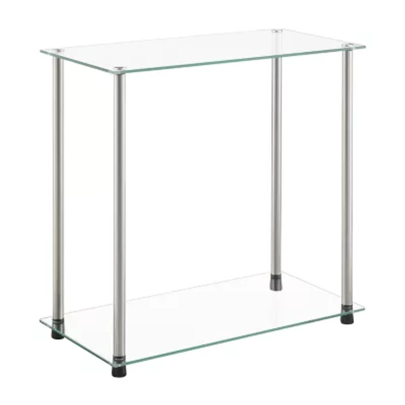 Classic Glass Glass End Table