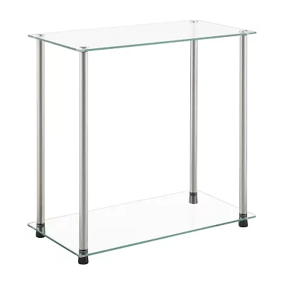 Classic Glass Glass End Table