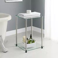 Classic Glass Glass End Table