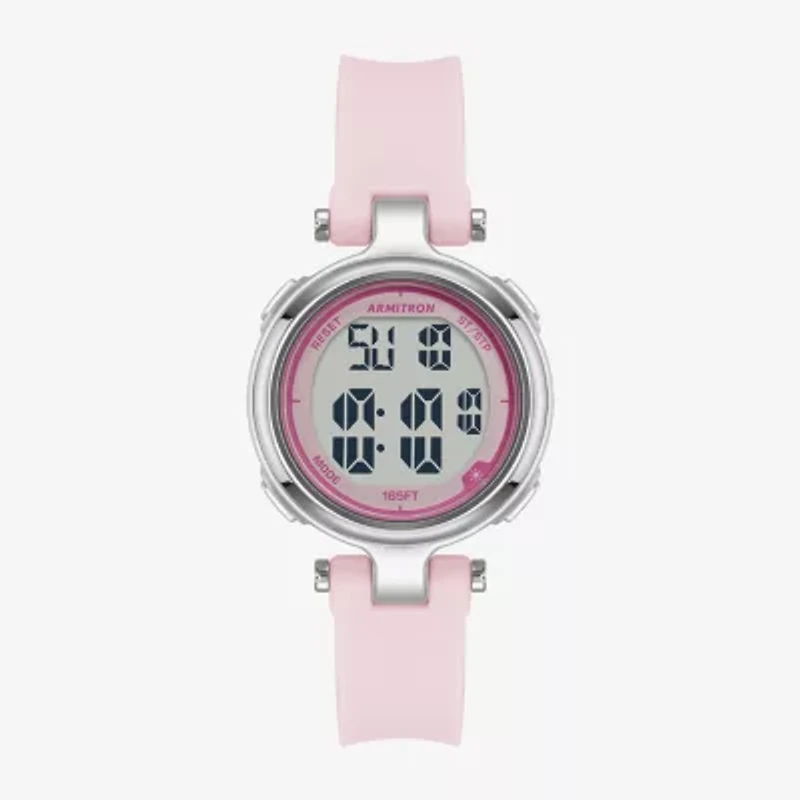 Armitron Womens Pink Strap Watch 45/7145lav
