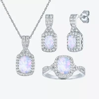 Gemstone Sterling Silver 3-pc. Jewelry Set