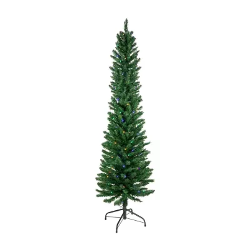 Northlight Pencil Northern Balsam 6 Foot Pre-Lit Fir Christmas Tree