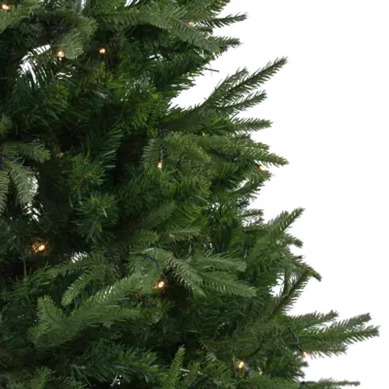 Northlight Full Silverthorne 7 1/2 Foot Pre-Lit Fir Christmas Tree