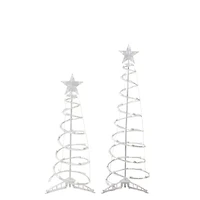 Northlight Led Spiral Cone 4 Foot Pre-Lit Christmas Tree