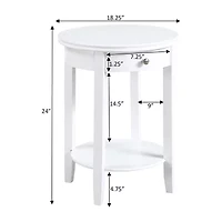 Baldwin 1-Drawer End Table