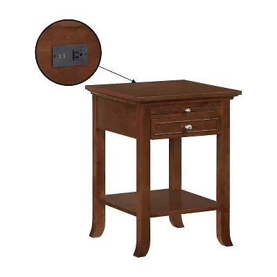Logan 1-Drawer End Table