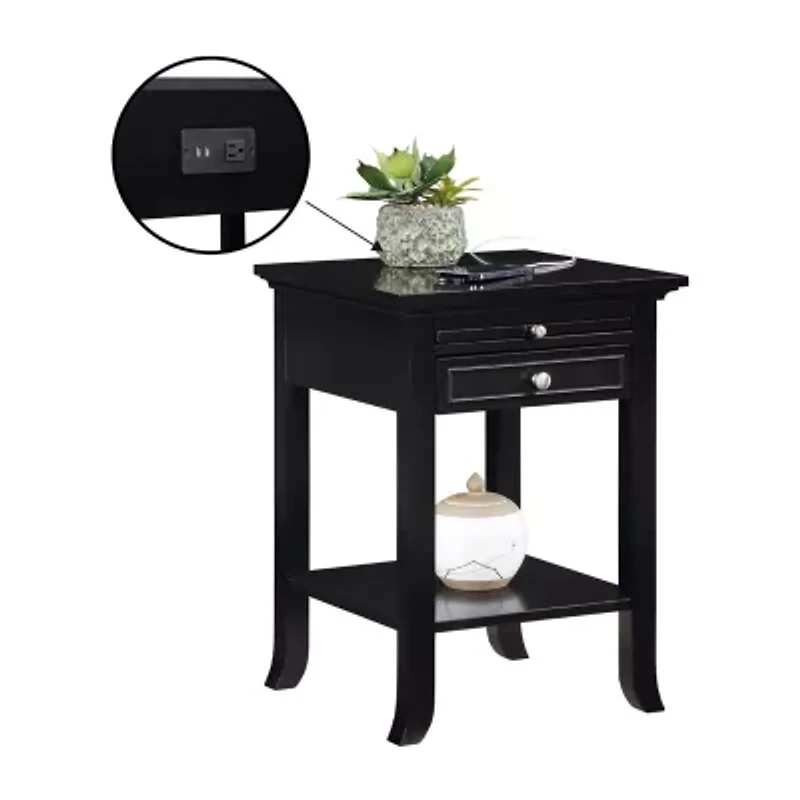 Logan 1-Drawer End Table