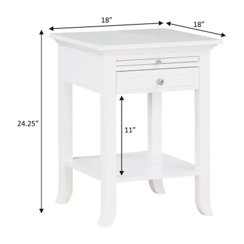 Logan 1-Drawer End Table