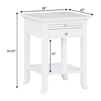 Logan 1-Drawer End Table