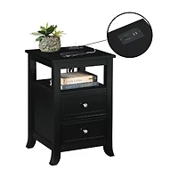 Melbourne 2-Drawer End Table