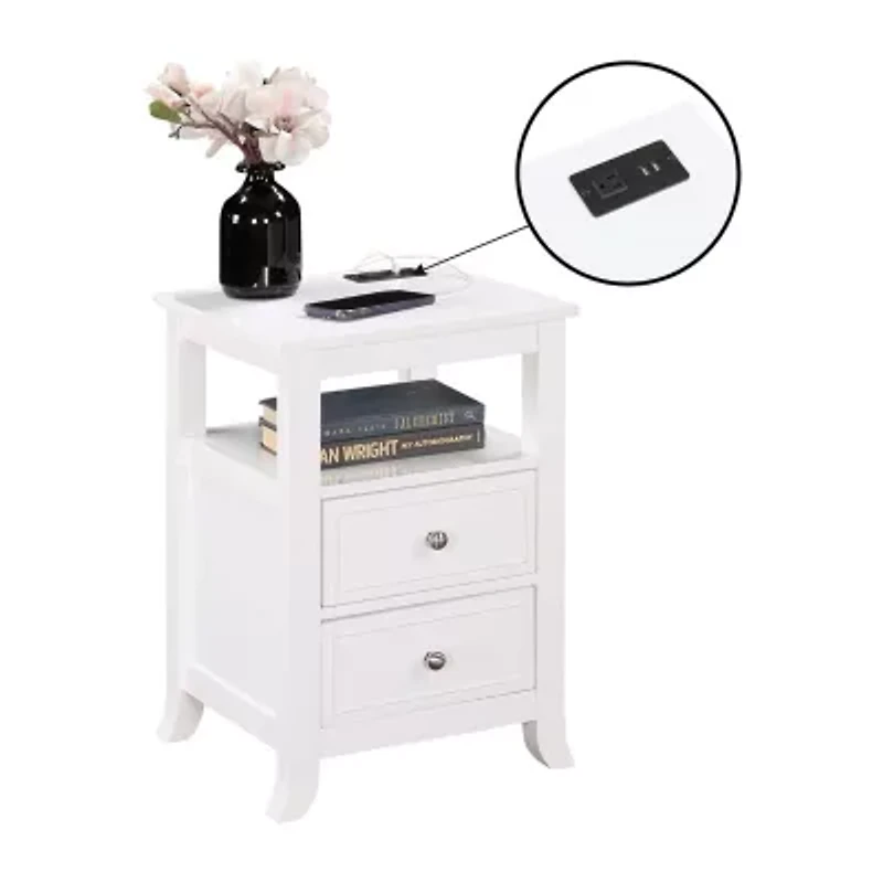 Melbourne 2-Drawer End Table