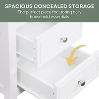 Melbourne 2-Drawer End Table