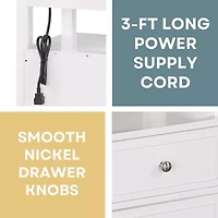 Melbourne 2-Drawer End Table