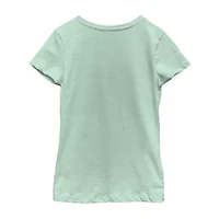 Little & Big Kid Girls Crew Neck Short Sleeve Minions T-Shirt
