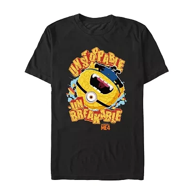 Mens Short Sleeve Despicable Me 4 Graphic T-Shirt