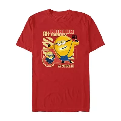 Mens Short Sleeve Despicable Me 4 Graphic T-Shirt