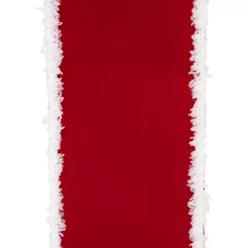 Northlight 14ft Velvet Door Bow Indoor Velvet Ribbon