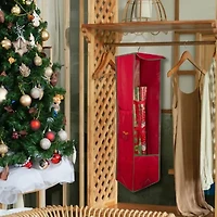 Northlight Vertical Hanging Organizer 3-Compartment Ornament Storage