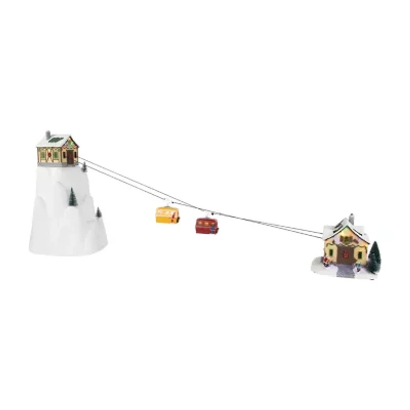 Northlight Trolley Car Ride Led Animated Christmas Village