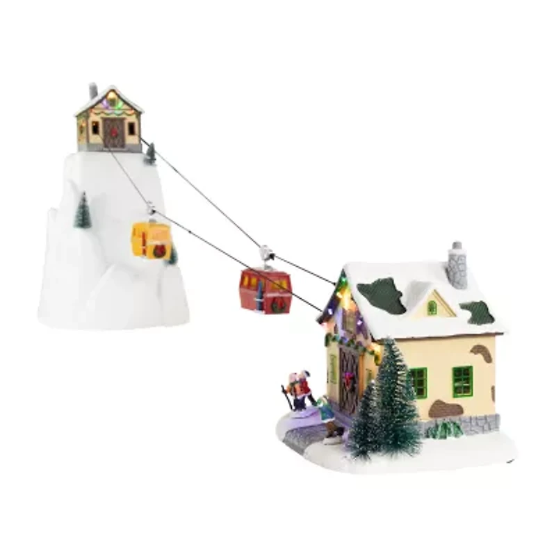 Northlight Trolley Car Ride Led Animated Christmas Village