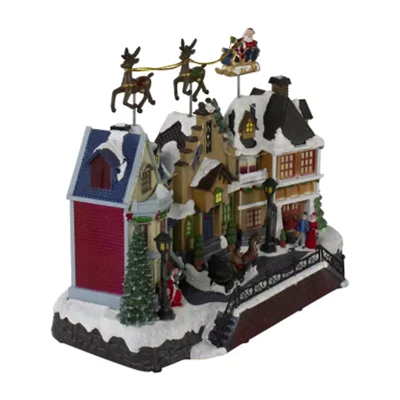 Northlight Led Lighted And Animated Animated Christmas Village