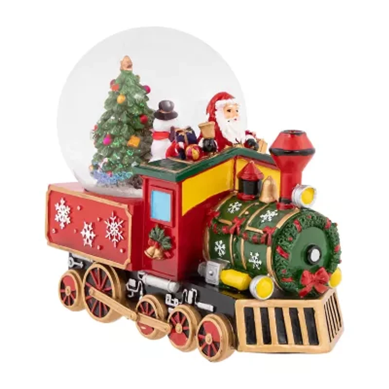 Northlight 8.25in Train Musical Christmas Snow Globe