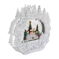 Northlight 9.5in Led Snowmen Christmas Snow Globe