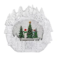 Northlight 9.5in Led Snowmen Christmas Snow Globe